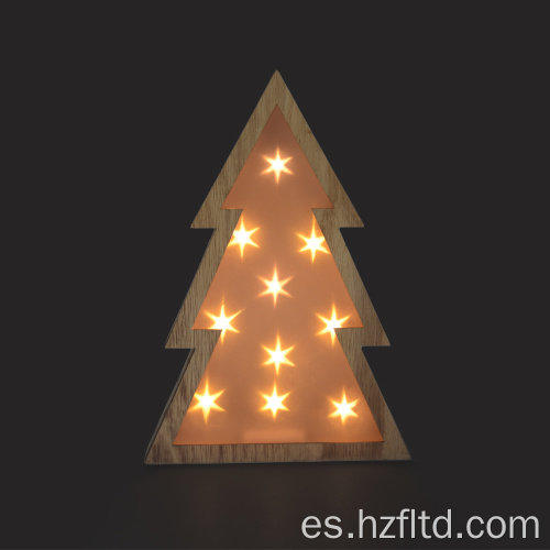 Árbol de Navidad LED de durabilidad perfecta con forma de estrella